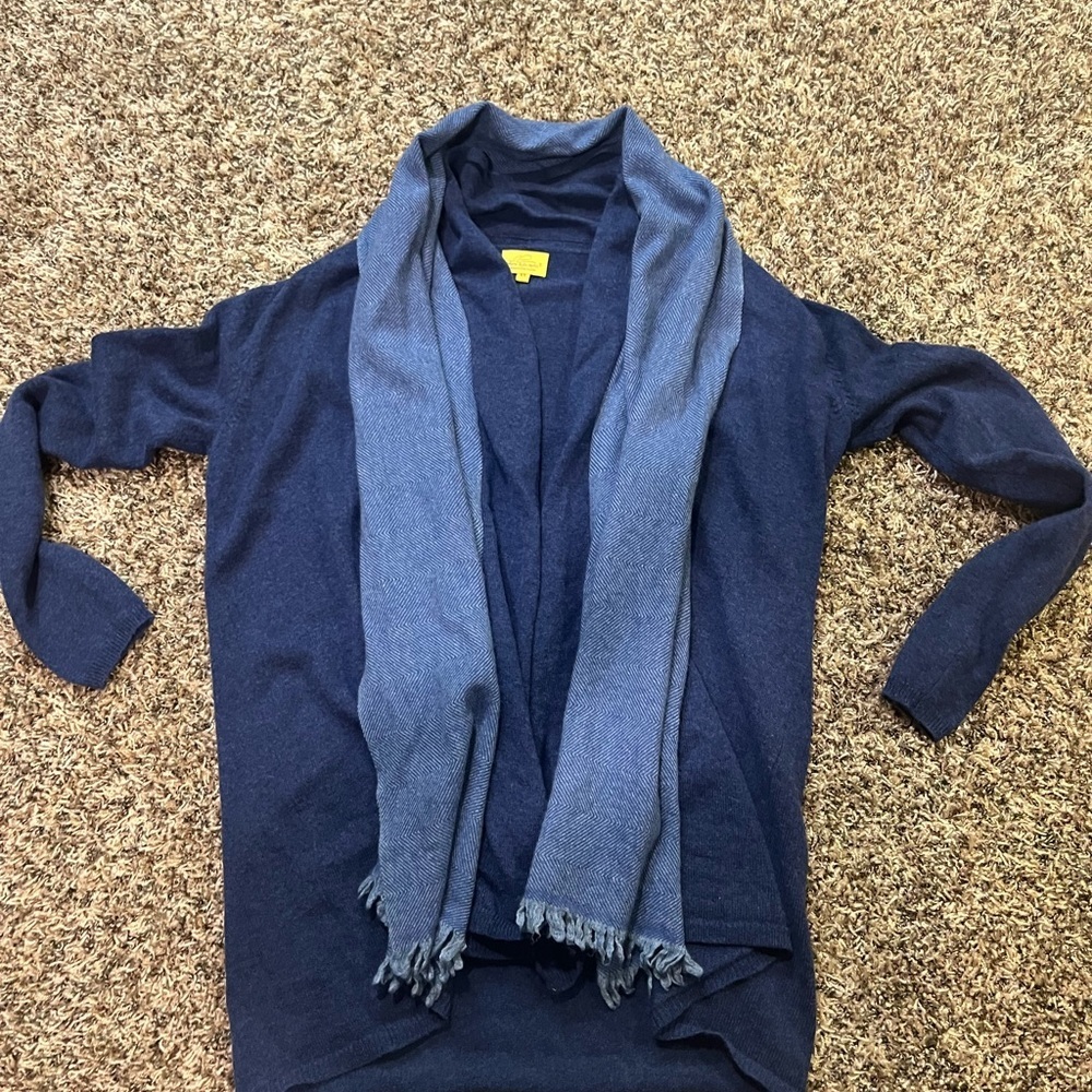 Roberta Roller Rabbit Blue Cardigan - Picture 5 of 6